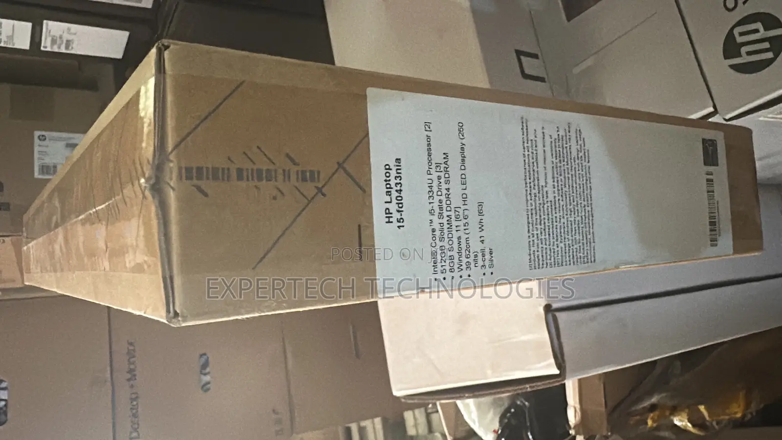 New Laptop HP 15 8GB Intel Core i5 SSD 512GB