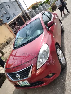 Nissan Almera 2015 Red