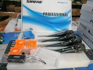 Shure Professional 4 Handheld Microphone With Small Receiver