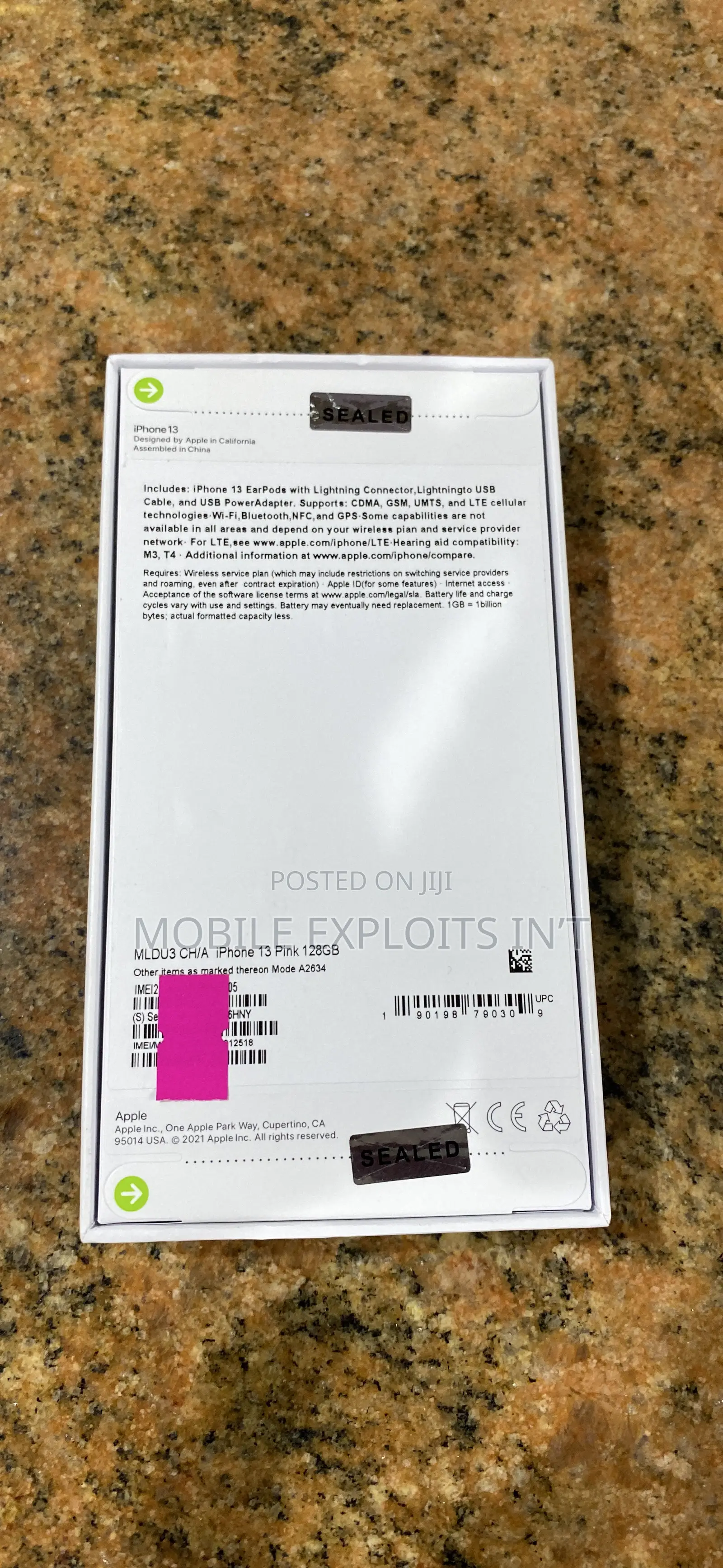Apple iPhone 13 128 GB Pink