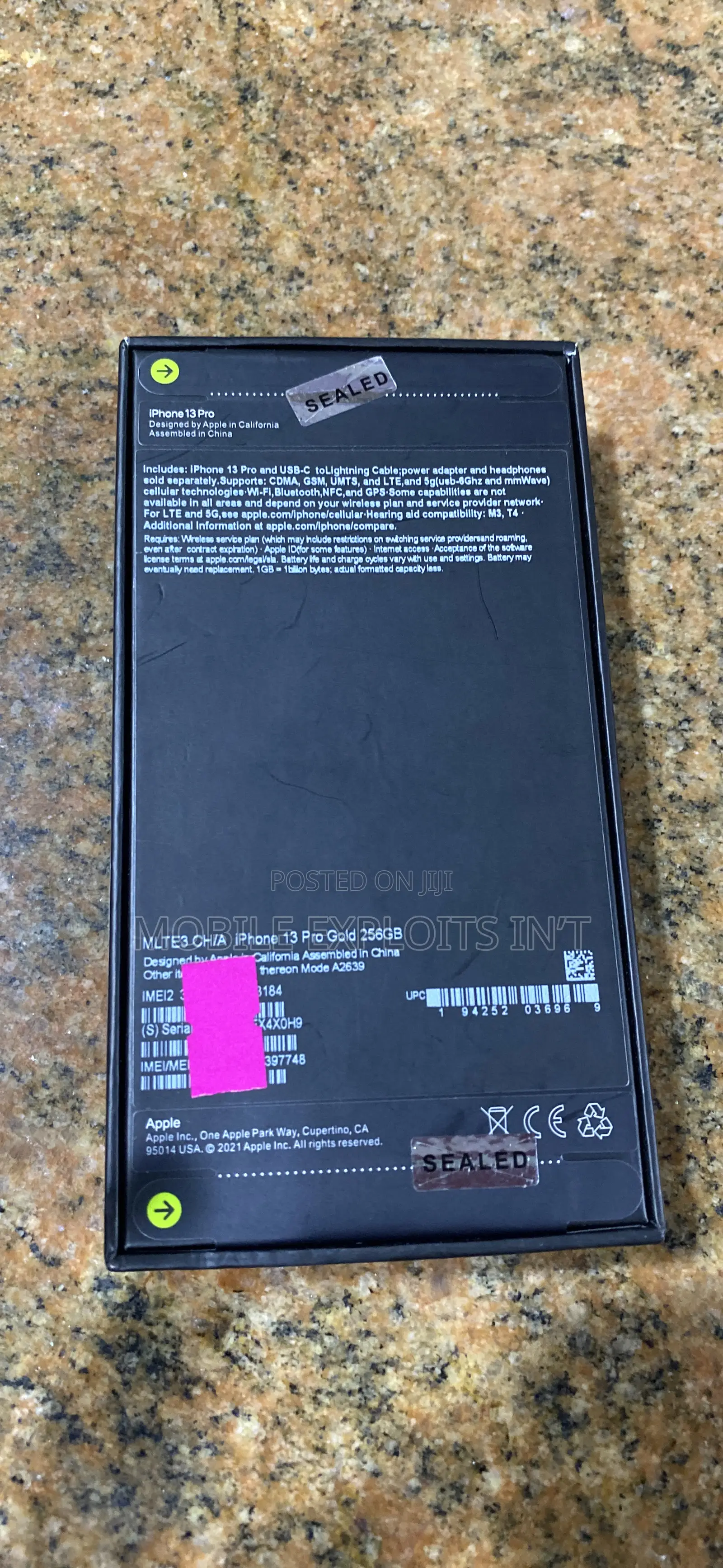 Apple iPhone 13 Pro 256 GB Gold