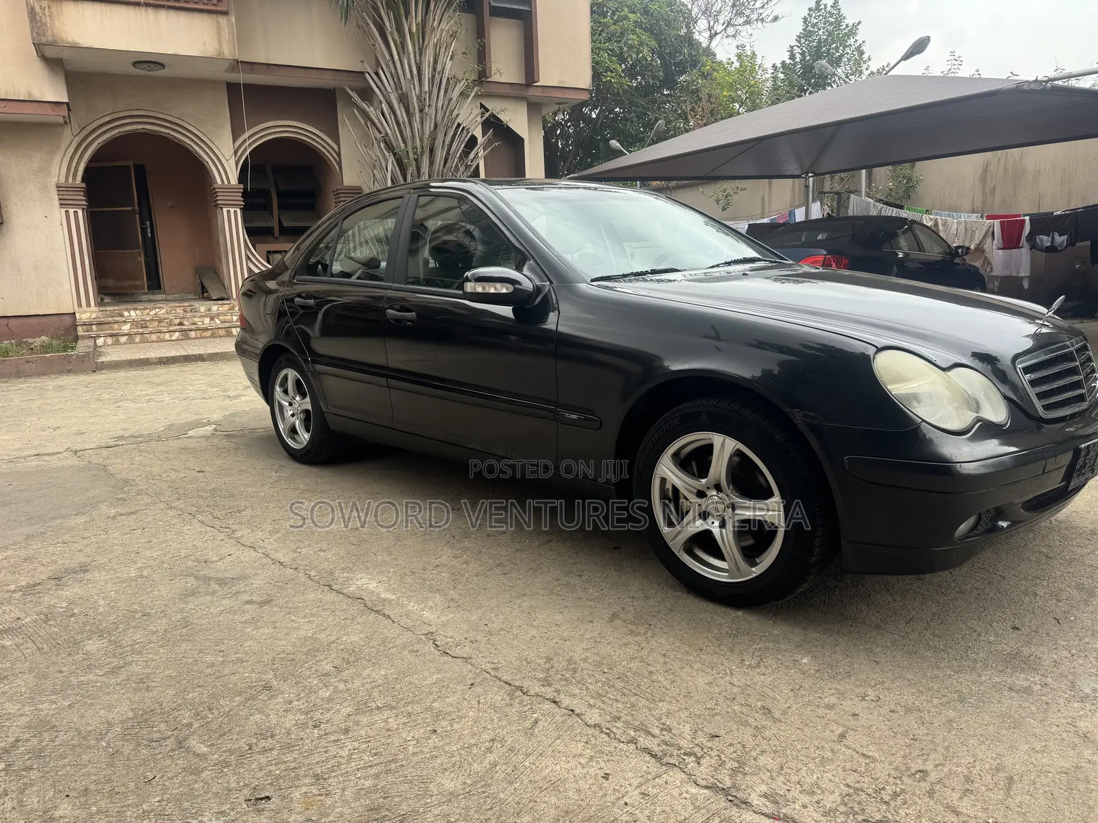 Mercedes-Benz C180 2003 Black
