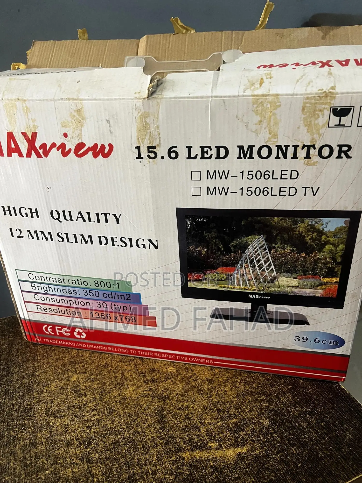 Led Monitor for sale - Ahmed Fahad Price: ₦ 15,000 on Jiji.ng [Kubwa]