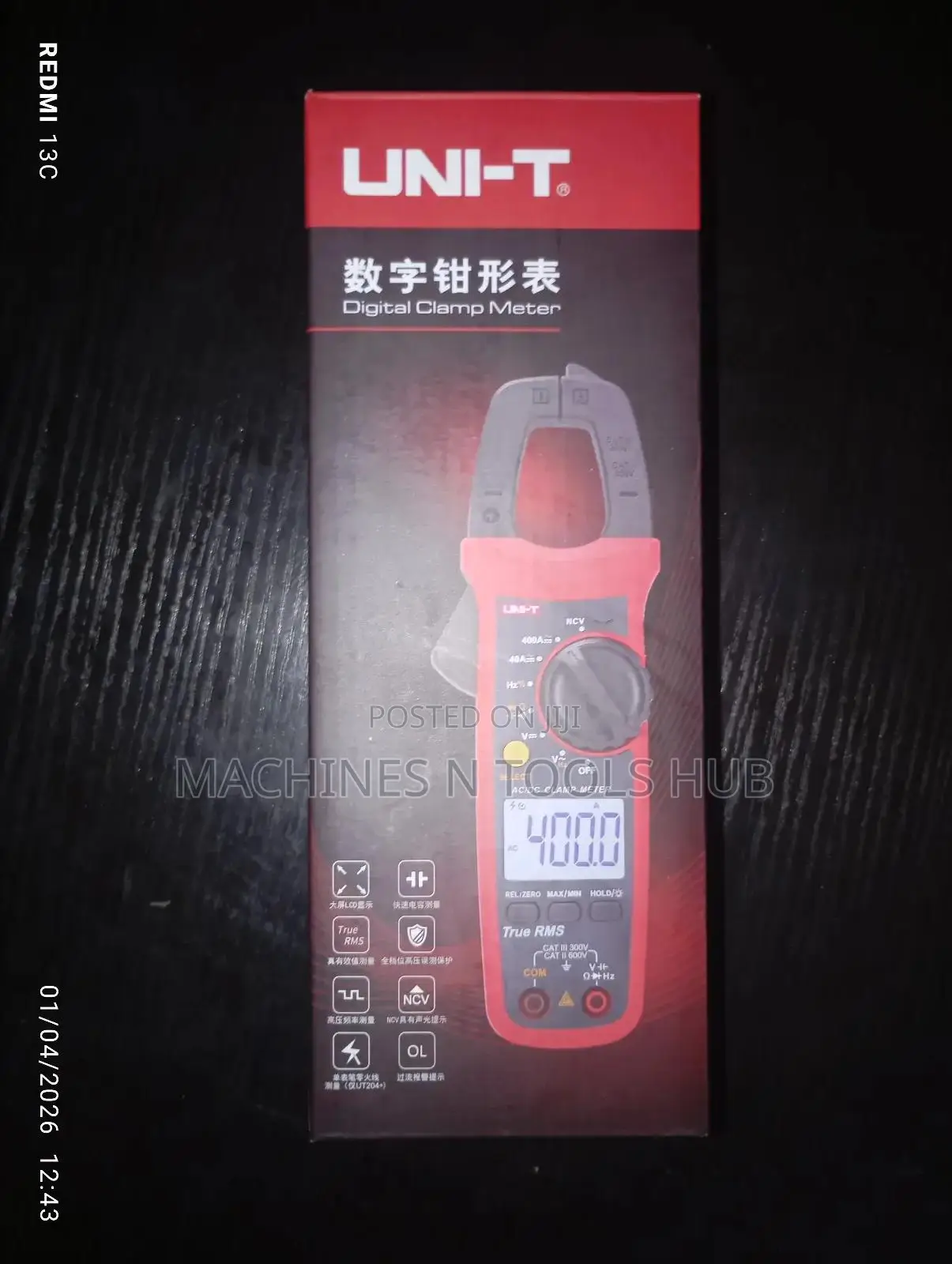 Ut204+ Uni-T Digital Clamp Meter