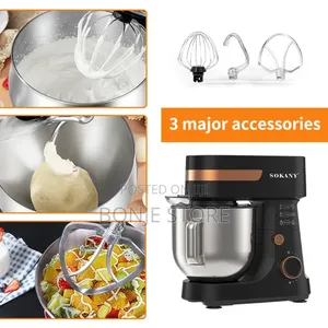 Sokany Sk-276 Stand Mixer With 12 Speed Settings 6.0l Capacity
