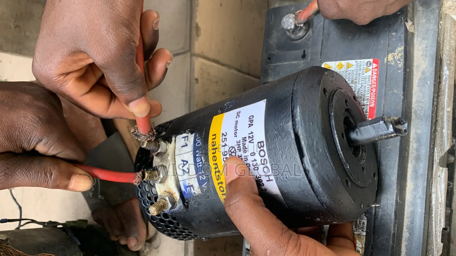 Original 3hp Dc Motor