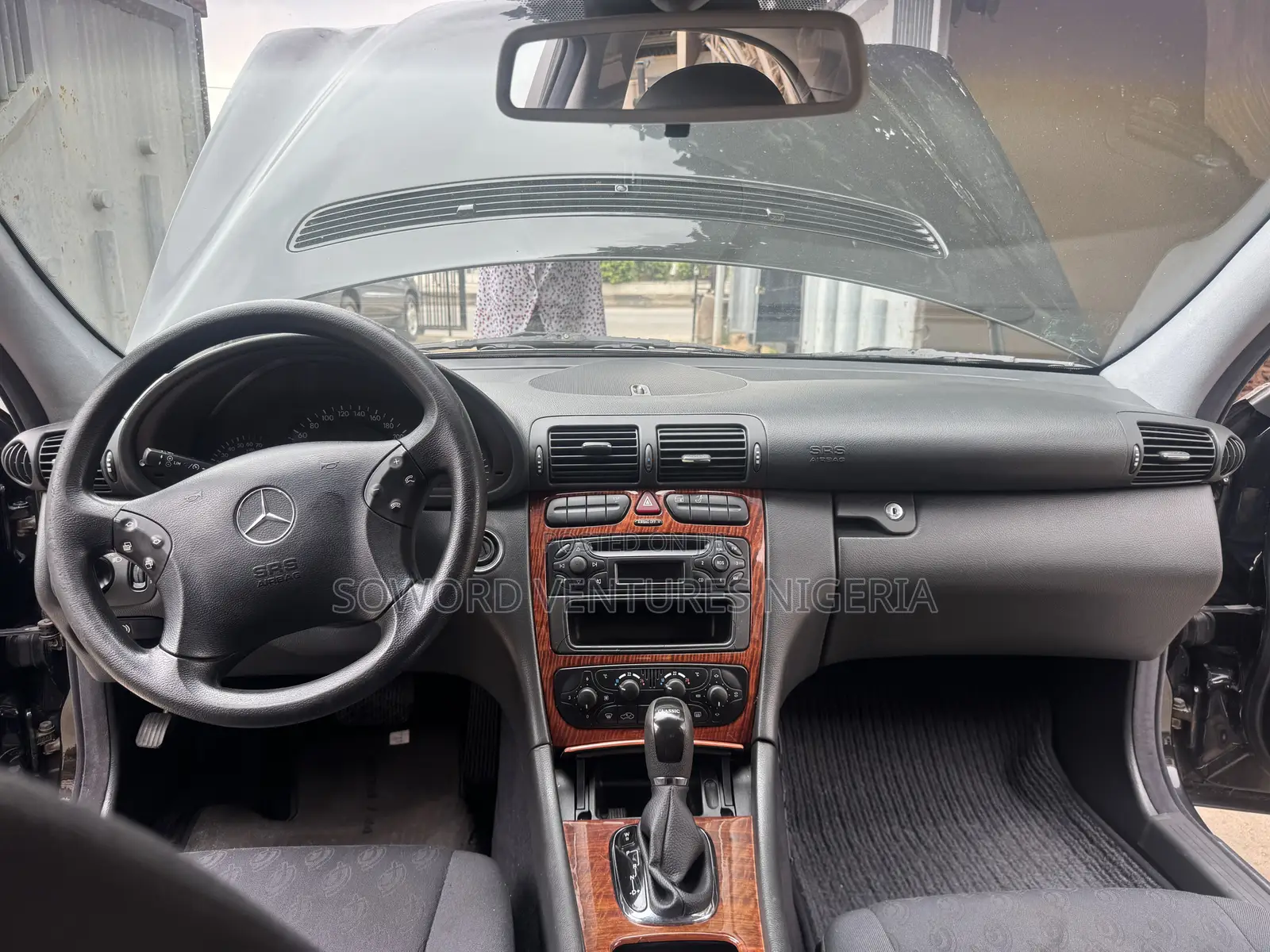 Mercedes-Benz C180 2003 Black