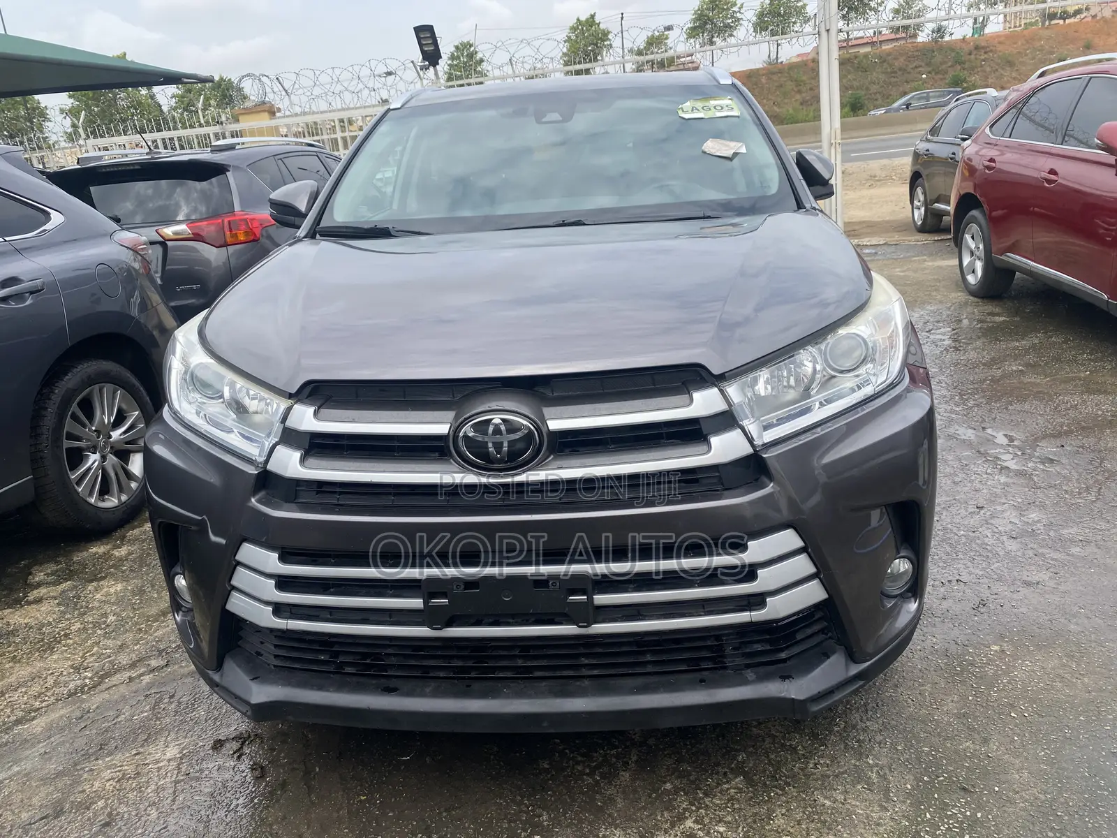 Toyota Highlander 2018 Gray