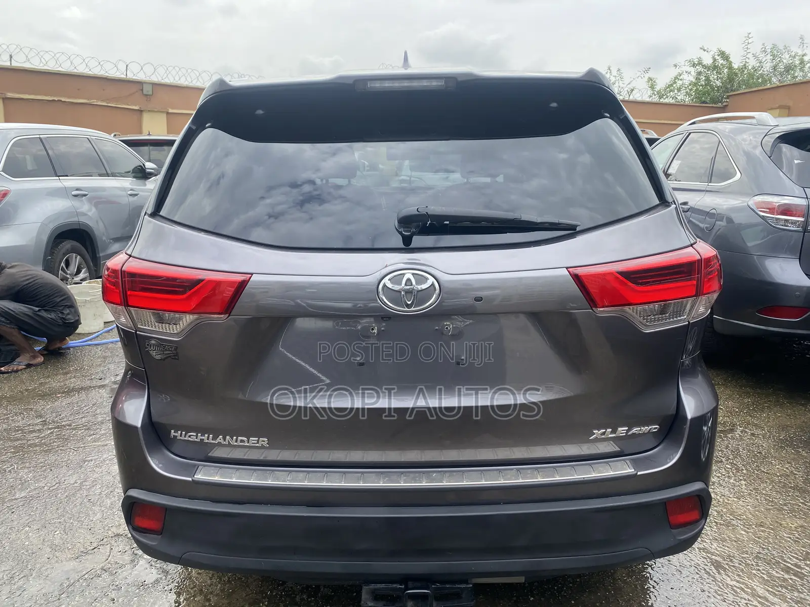 Toyota Highlander 2018 Gray