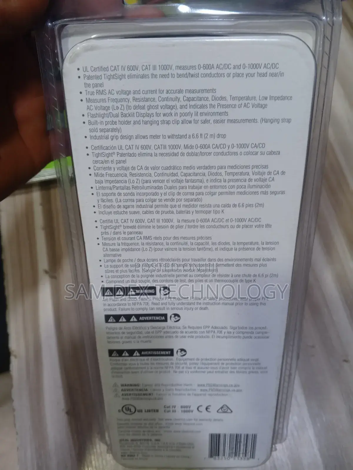 Ideal 61-757 True-RMS Digital Clamp Meter
