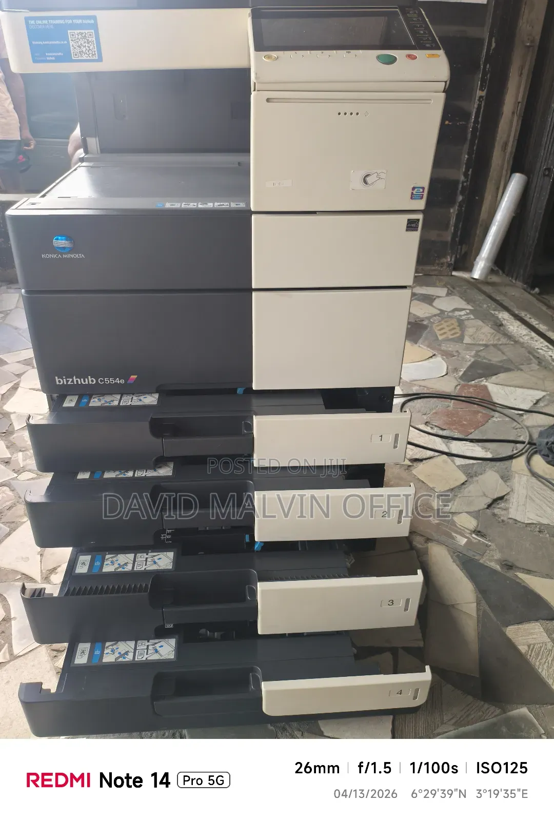 Konica Minolta C554e
