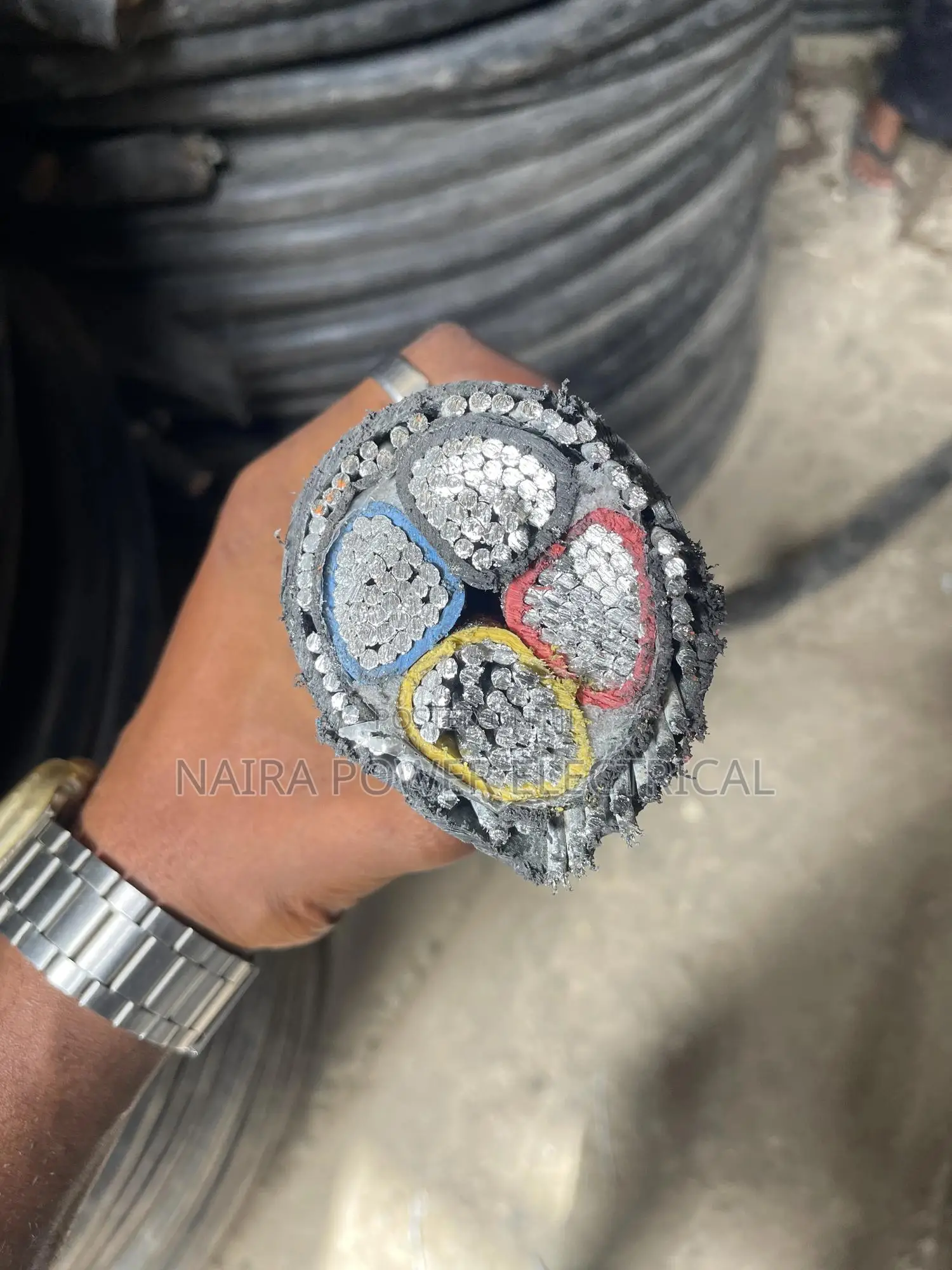 240mm 4core Aluminum Armored for sale - NAIRA POWER ELECTRICAL Price: ₦ ...