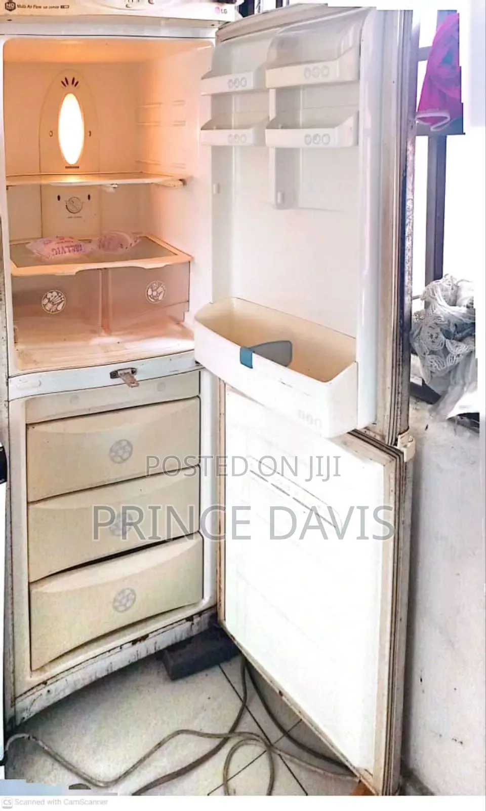 Lg Double Door Multi Flow Fridge