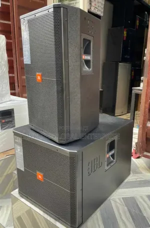 15" JBL Hanging Speakers With Single Sub