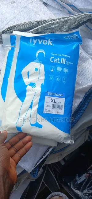 Disposable Tyvek Coverall Available At All Sizes..