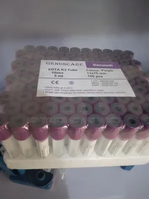 Edta Tube Glass - Blood Spcimen Collection
