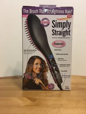Simply Straightens Hair Brush