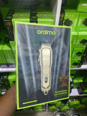 Oraimo Smartclipper 2 Gold(Opc-Cl30g)Professional Cordless Hairclipper