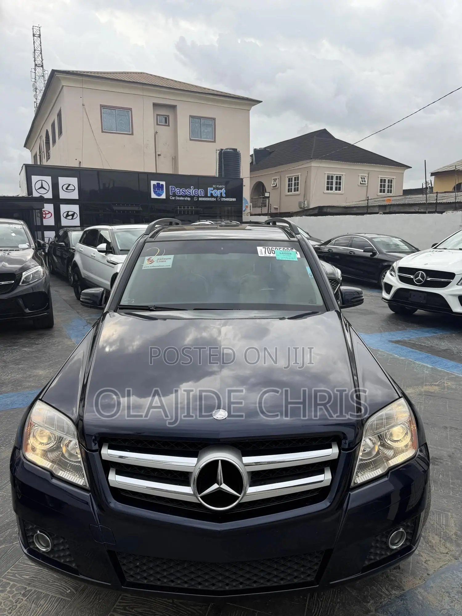 Mercedes-Benz GLK-Class 2012 Blue