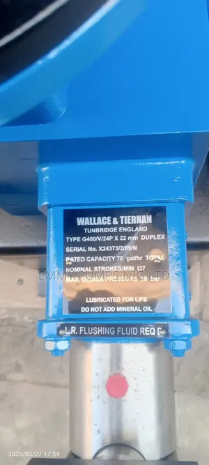 Wallace Tiernan Flushing Fluid