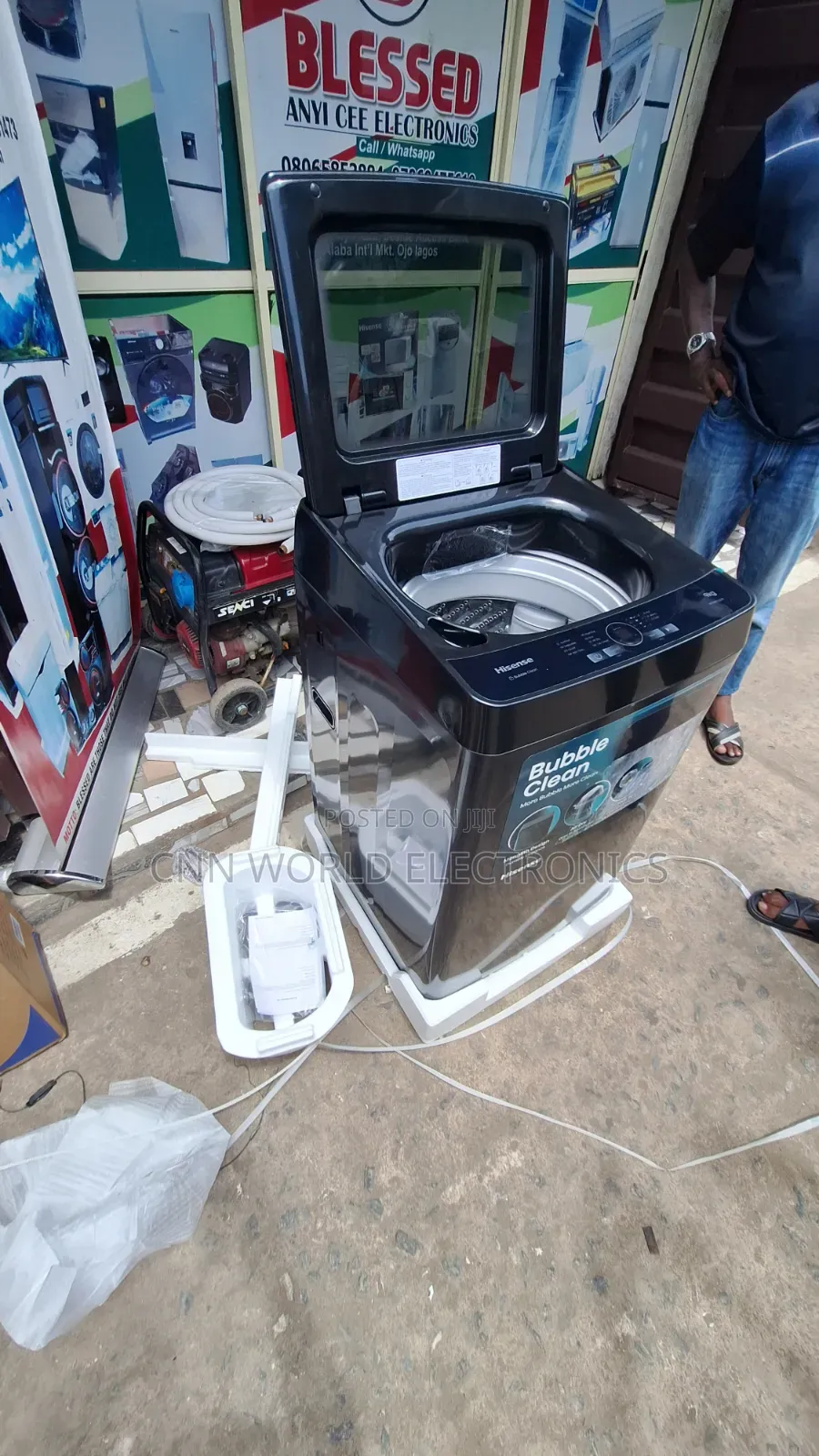 Brand New Hisense 9kg Full Automatic Top Load Wash and Spinning