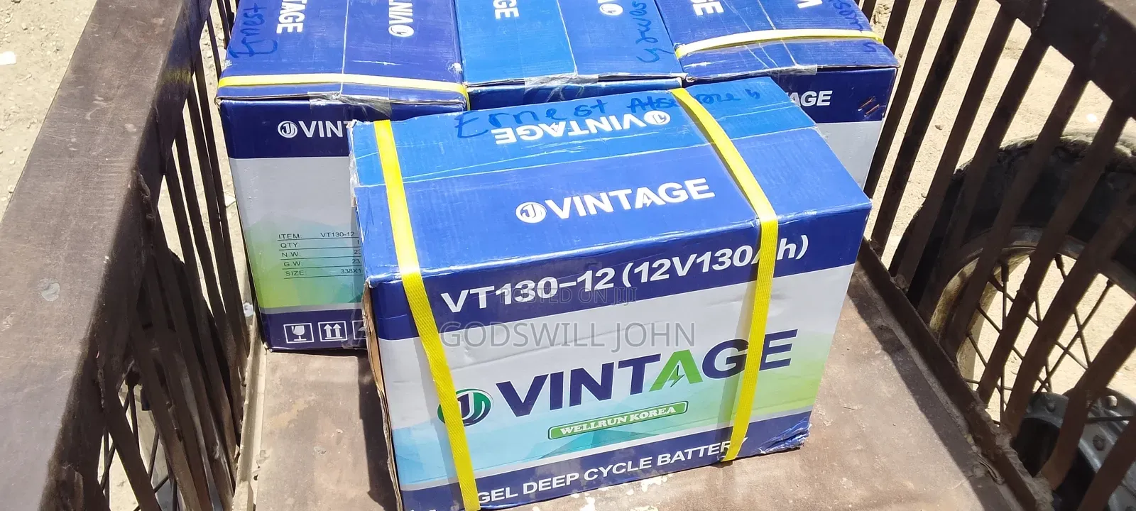130a Vintage Drycell Battery
