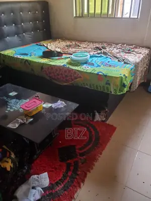 Bed Frame and Mattress 5 by 6 Ft