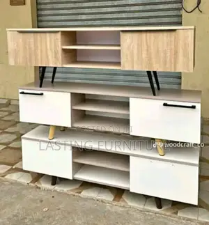 MDF Plywood Tv Stand Any Color of You Choice