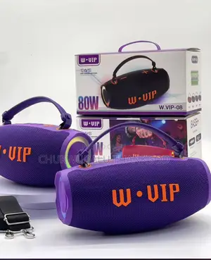 W.Vip 80w Deep Bass High Quality Sound Speaker Indoor/ Outdoor