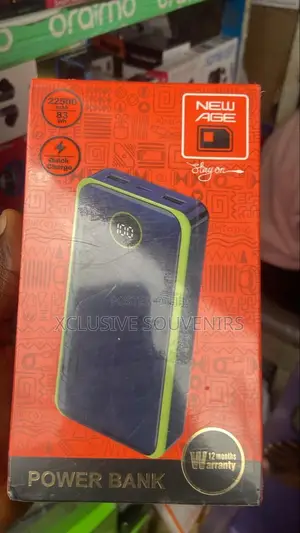 New Age Power Bank With Led Percentage Display 22500mah