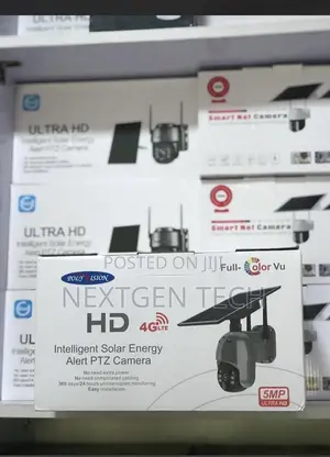 Polyvision Intelligent Solar Energy Alert PTZ Camera,