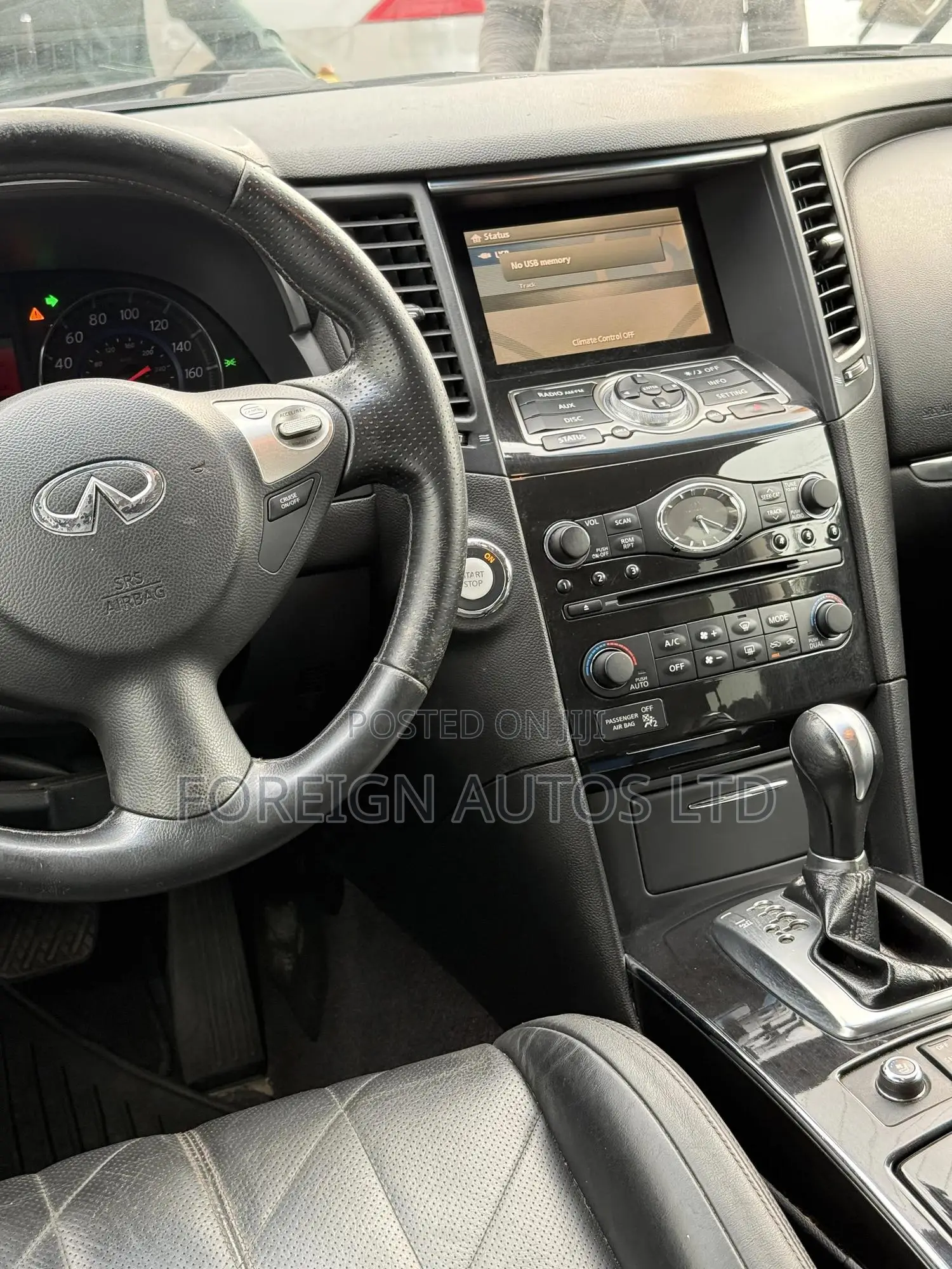 Infiniti FX35 2010 Gray