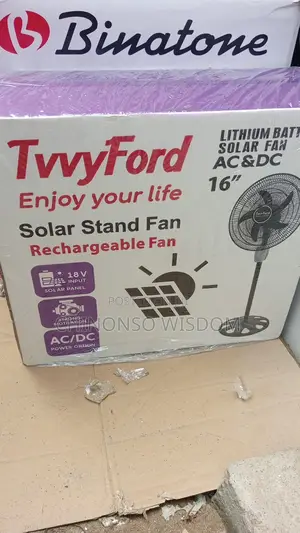 16 Inches Solar Fan