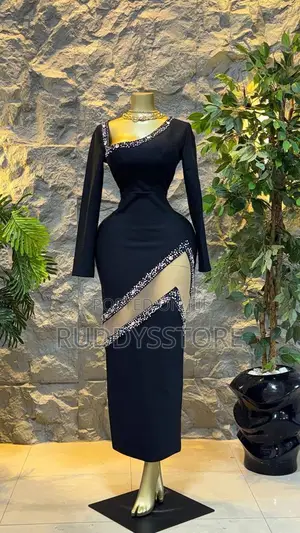 Crystal Glam Bandage Bodycon Dress