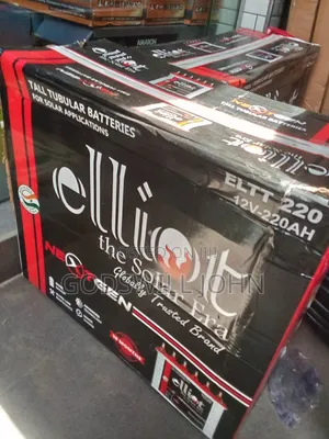 Elliot Talk Tubular Battery  220a
