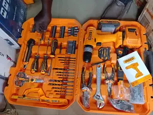 165 PCS Ingco Tools Set With 20volts Battery Machine