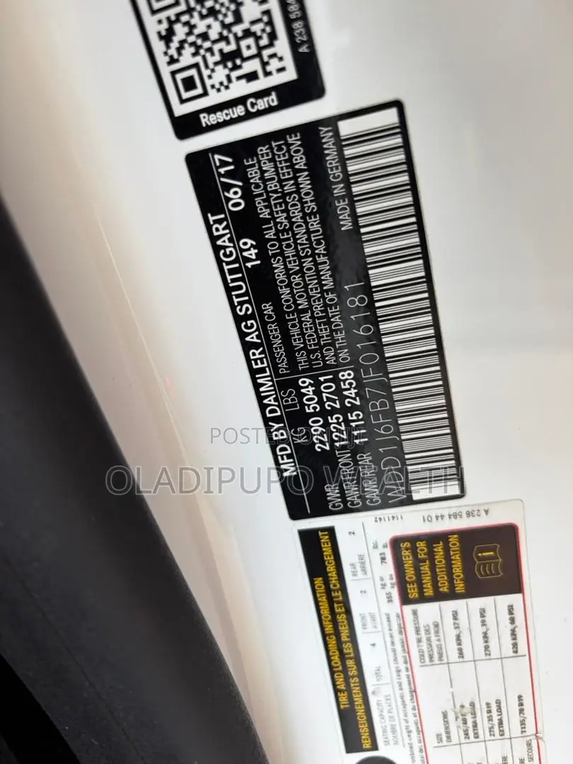 Mercedes-Benz E400 2018 White