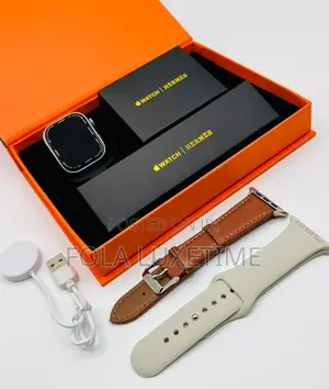 *Hermes Smartwatch* - ` Strap( 2 ) - Leather Plaster/Rubber