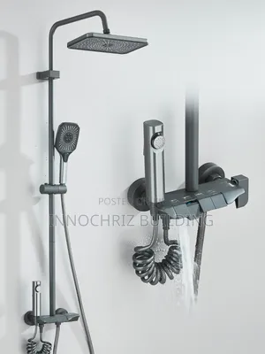 Grey Small Piano Shower