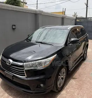 Toyota Highlander 2015 Black
