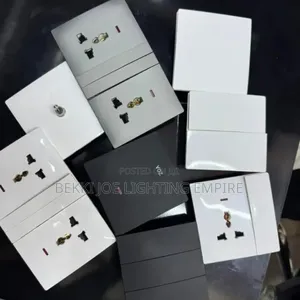 New Modern White Body Color Switch And Socket Good Price