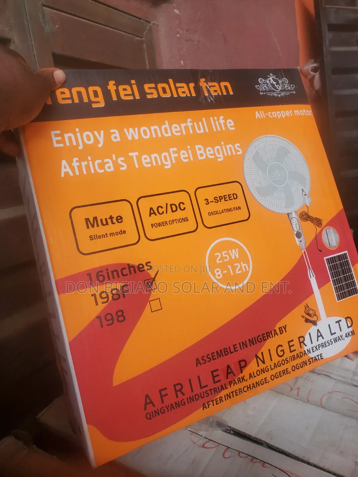 Teng Fei Solar Fan