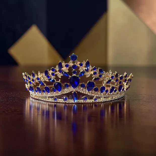 Blue Stoned Tiara for sale - ▷ Price: ₦ 15,000 on Jiji.ng  display picture 1