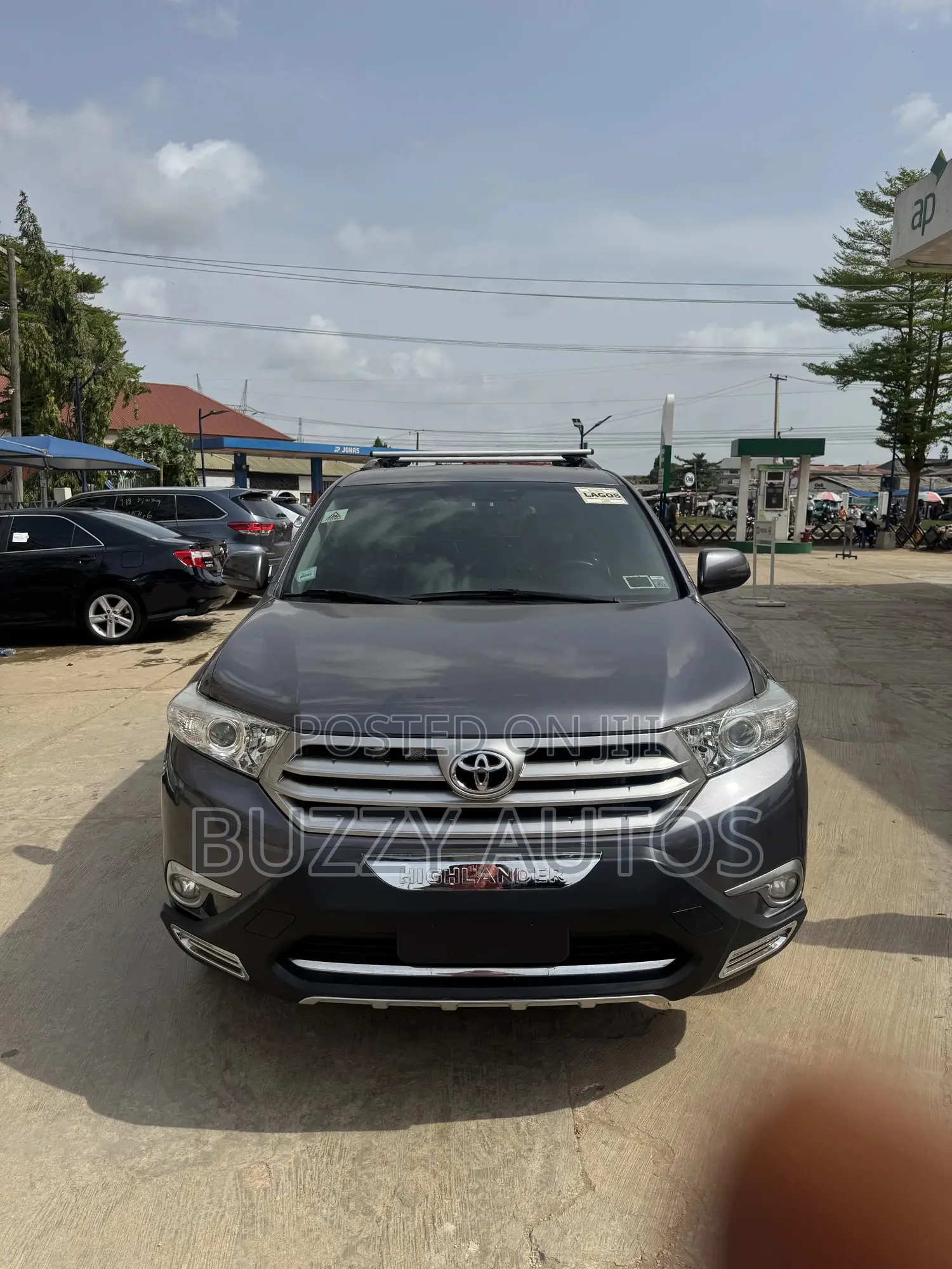 Toyota Highlander Limited 2012 Gray