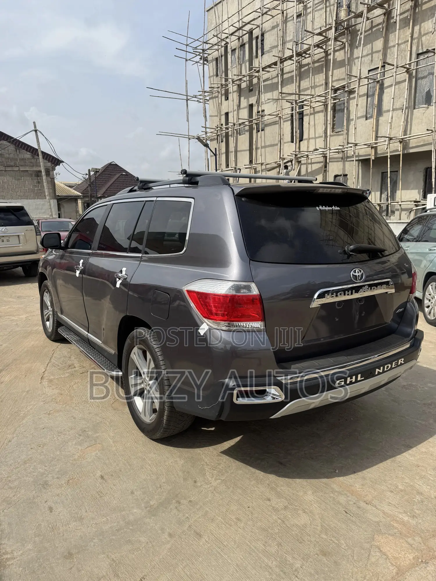 Toyota Highlander Limited 2012 Gray