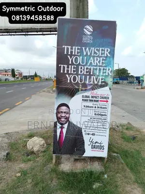 We Build Deploy A-frame Poster Boards In Lagos