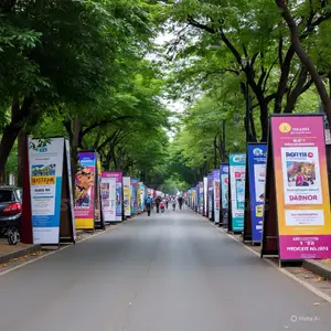 We Build Deploy A-frame Poster Boards In Lagos