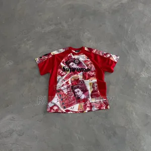 Crimson Chaos Graphic Tee