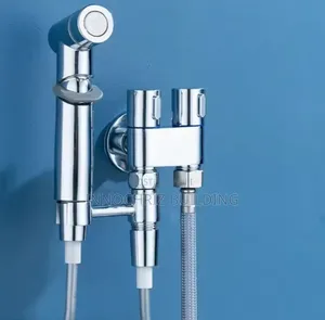 Chrome Bumbum Washer (Double Valve)
