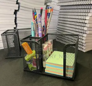 Desktop Memo Pen Holder